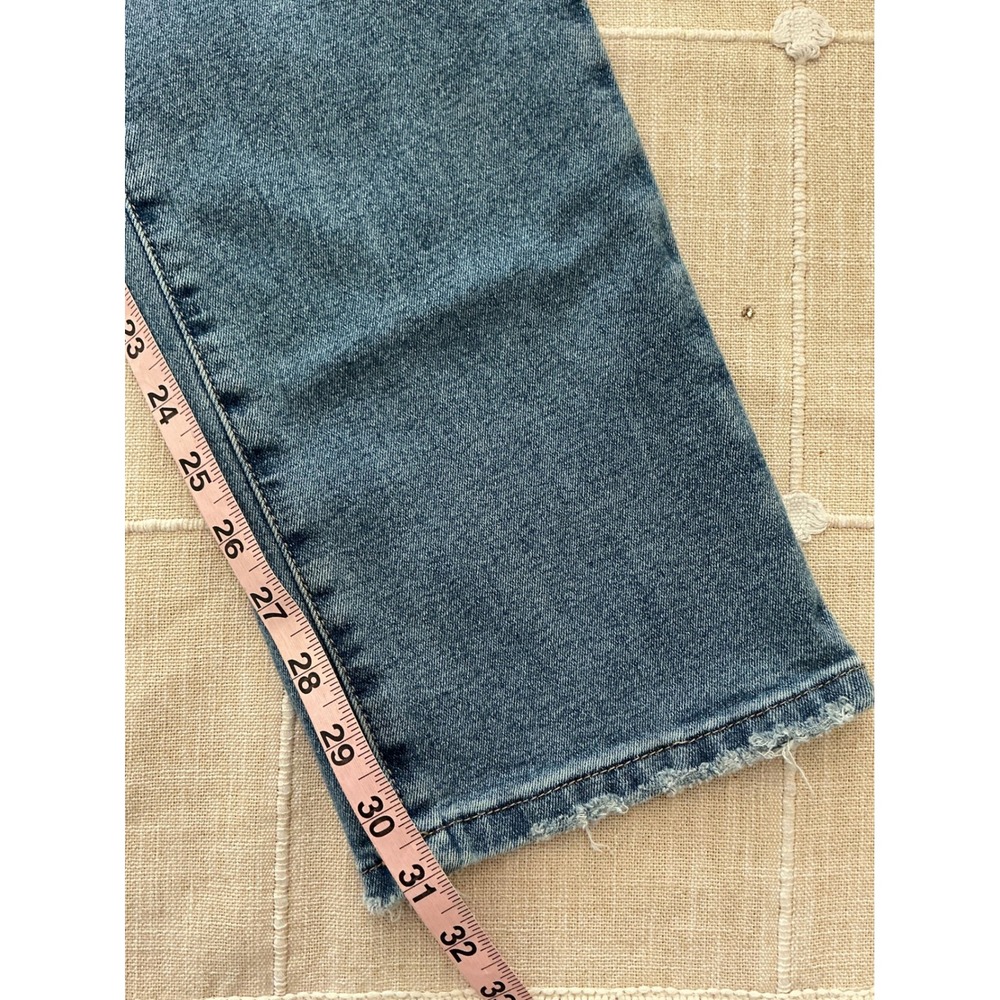 Sonoma Straight Leg Jeans 14L Medium Wash Blue Denim Stretch Tall Long - Picture 7 of 8